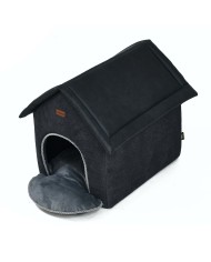 Stella Charcoal Pet House for Dogs and Cats | PETZWELCOME