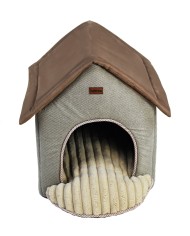 Stella Beige Pet House for Dogs and Cats | PETZWELCOME