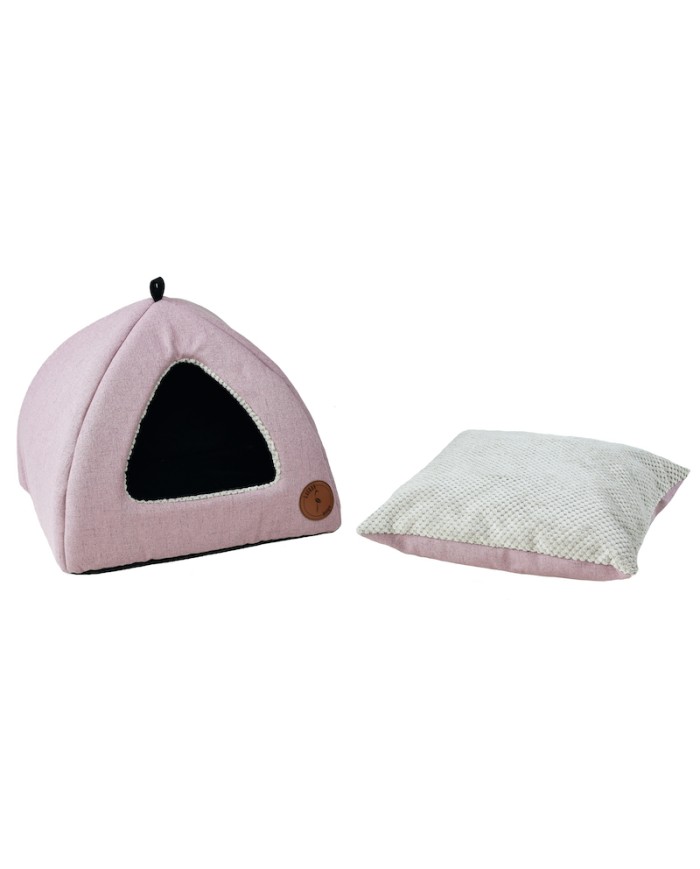Bella Pink Dog or Cat Bed | Lauren Design | PETZWELCOME