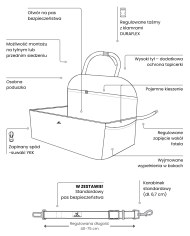 Dog Car Booster BeBobi ERO SOFT Black Waterproof Velvet | Bebobi | PETZWELCOME