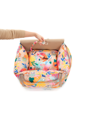 Dog Car Booster Seat waterproof beige velvet | Bebobi | PETZWELCOME