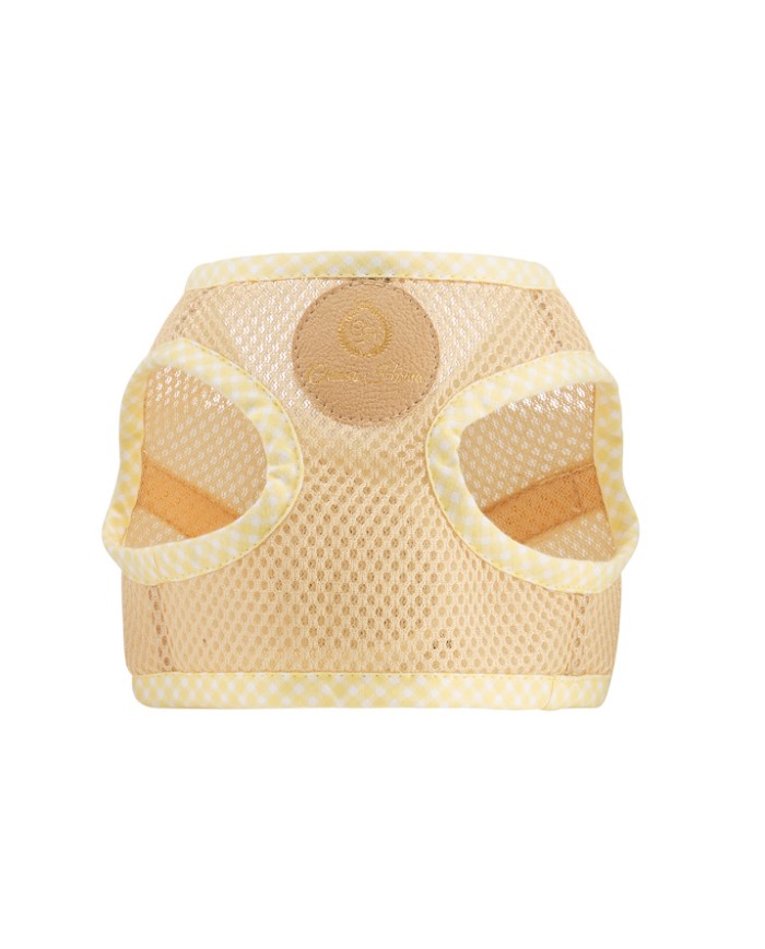 Yellow Breathable Mesh Harness DAKAR | Chloe's Home | PETZWELCOME