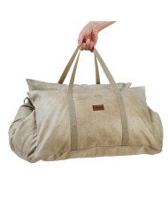 Dog Car Seat MOLLY - Sand Beige | Lauren Design | PETZWELCOME