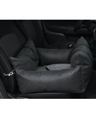 Dog Car Seat MOLLY - Sand Charcoal | Lauren Design | PETZWELCOME