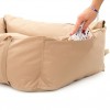Dog Car Booster BeBobi ERO SOFT Navy Waterproof Velvet | Bebobi | PETZWELCOME