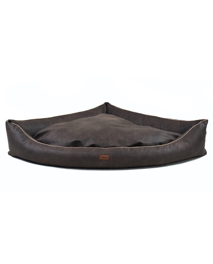 LARS corner bed for dog Brown | PETZWELCOME
