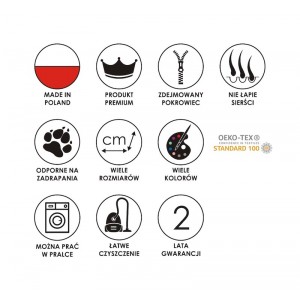 Dog or cat bed  Lauren Design Cezar brown | Lauren Design | PETZWELCOME