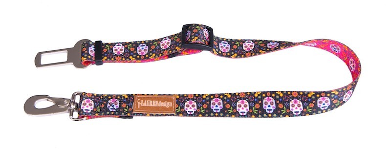 Dog safety belt - scary | Lauren design | PETZWELCOME