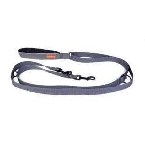Adjustable leash - gray