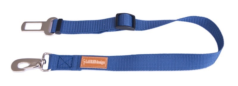 Pas bezpieczeństwa dla psa granat | Lauren design | PETZWELCOME