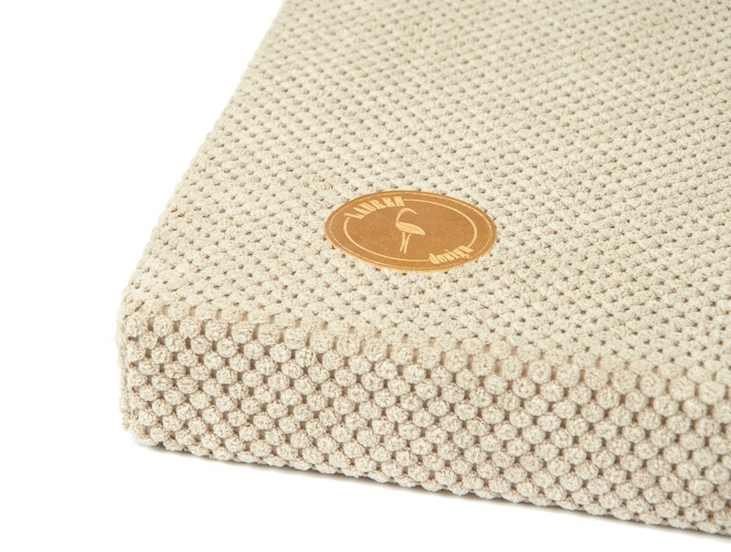 DEMI orthopedic bed - beige| Lauren Design | PETZWELCOME