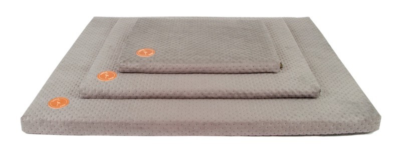 Legowisko ortopedyczne materac DEMI - ciemno szare| Lauren Design | PETZWELCOME