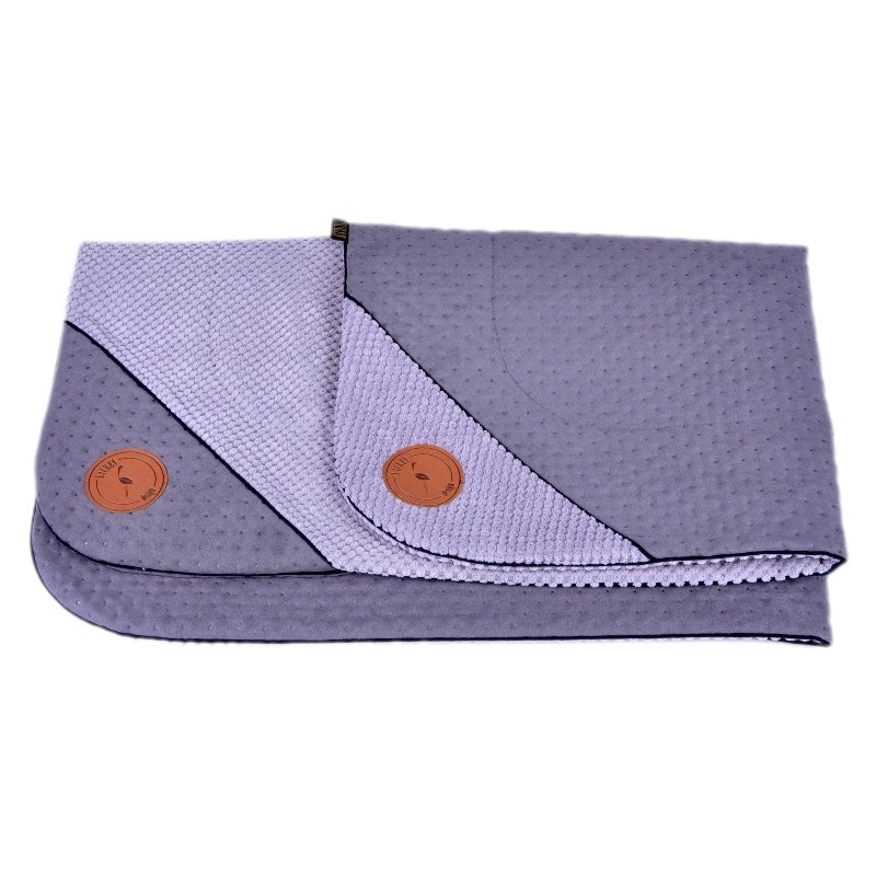 DANTE blanket for dog and cat - black| Lauren Design | PETZWELCOME