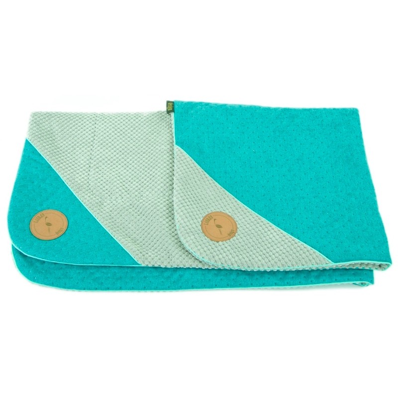 DANTE blanket for dog and cat - turquoise| Lauren Design | PETZWELCOME