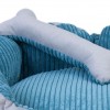 Pet bed DIANA - petrol blue| Lauren Design | PETZWELCOME