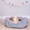 Pet bed DIANA -  gray| Lauren Design | PETZWELCOME