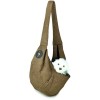 Bag / carrier for dog and cat  SARA - brown | Lauren design | PETZWELCOME