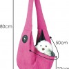 Bag / carrier for dog and cat  SARA - turquoise | Lauren design | PETZWELCOME