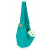 Bag / carrier for dog and cat  SARA - turquoise | Lauren design | PETZWELCOME