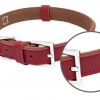 Skórzana obroża dla psa MONACO claret | Bowl and Bone Republic | PETZWELCOME