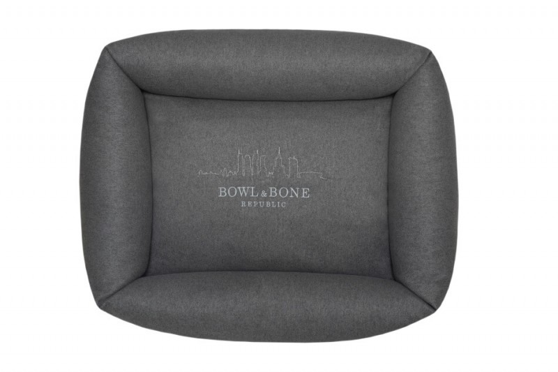 Dog bed LOFT graphite | Bowl and Bone Republic | PETZWELCOME