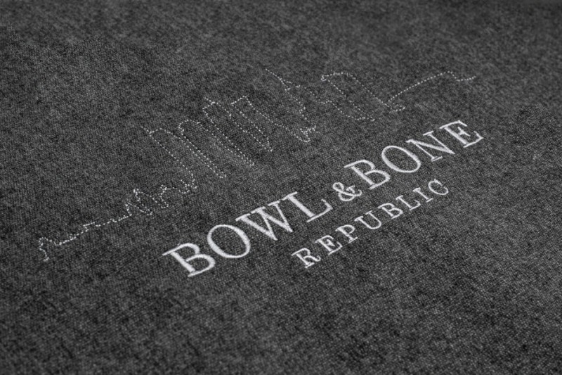 Dog bed LOFT graphite | Bowl and Bone Republic | PETZWELCOME