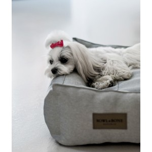 Dog bed URBAN navy| Bowl and Bone Republic | PETZWELCOME