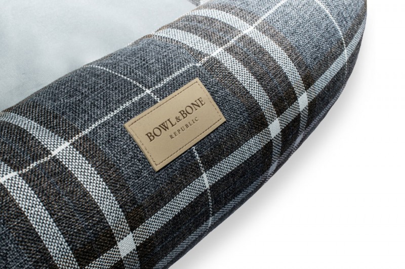 Legowisko dla psa SCOTT blue | Bowl and Bone Republic | PETZWELCOME