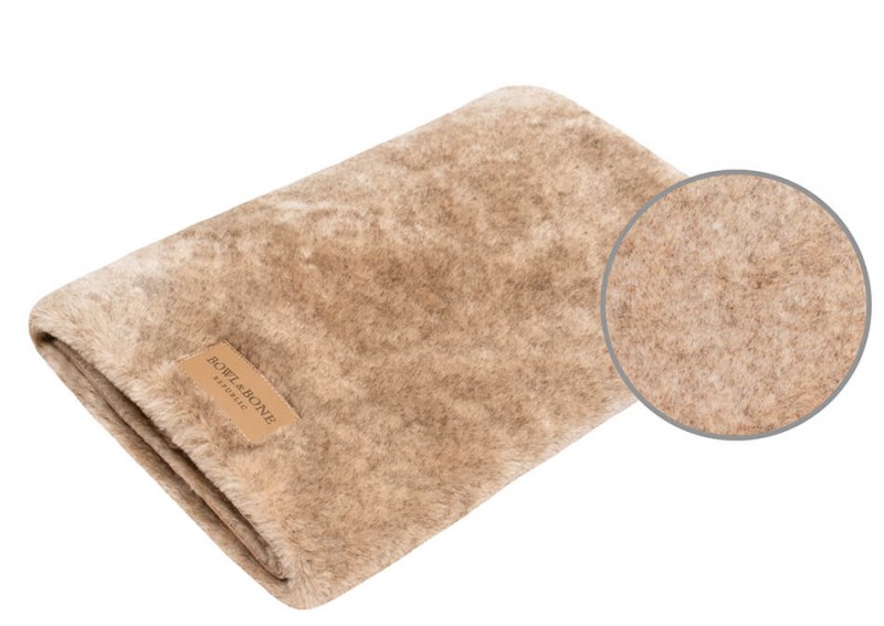 Kocyk dla psa NAP brown | Bowl and Bone Republic | PETZWELCOME