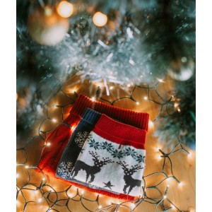 Dog sweater SNOWFLAKES | Bowl and Bone Republic | PETZWELCOME