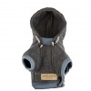 Dog hoodie YOLO graphite | Bowl and Bone Republic | PETZWELCOME