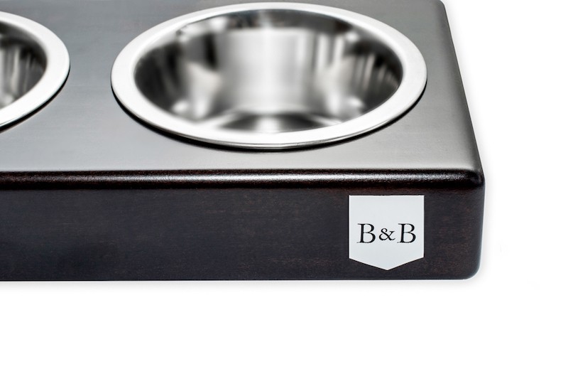 Miska dla psa DUO chestnut| Bowl and Bone Republic | PETZWELCOME