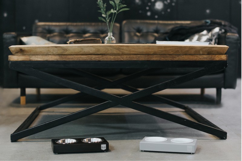 Miska dla psa DUO CERAMIC jasmine| Bowl and Bone Republic | PETZWELCOME