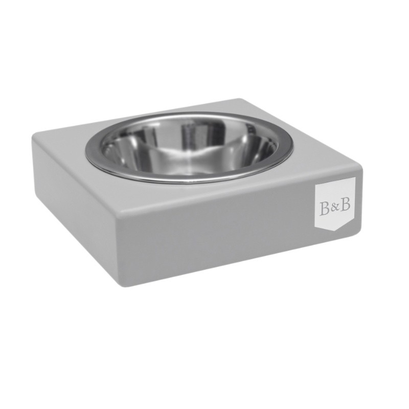 Miska dla psa SOLO gray| Bowl and Bone Republic | PETZWELCOME