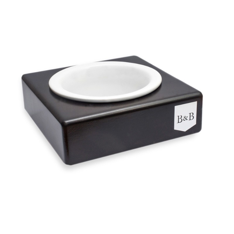 Miska dla psa SOLO CERAMIC chestnut | Bowl and Bone Republic | PETZWELCOME