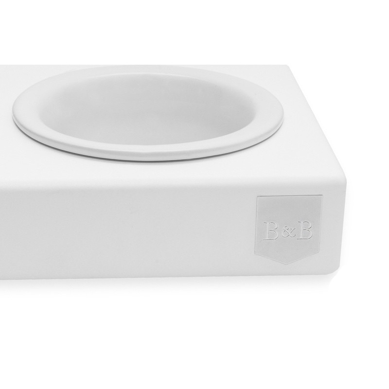 Miska dla psa SOLO CERAMIC jasmine | Bowl and Bone Republic | PETZWELCOME