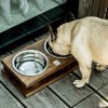 GRANDE chestnut dog bowl  | Bowl and Bone Republic | PETZWELCOME