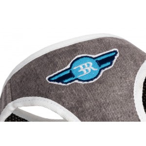 Dog harness DENIM gray  | Bowl and Bone Republic | PETZWELCOME