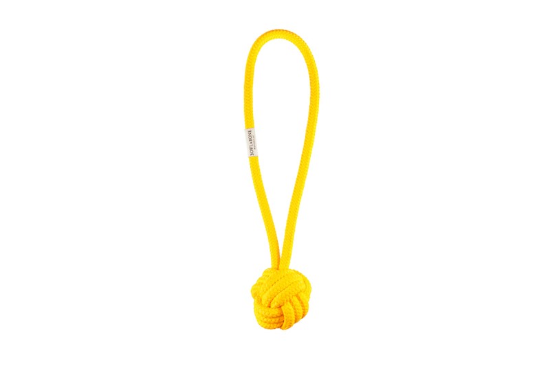 BULLET yellow dog toy | BOWL AND BONE REPUBLIC | PETZWELCOME