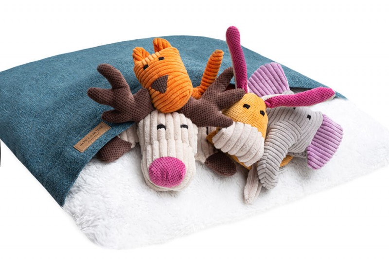 Śpiworek dla psa BLISS ocean | BOWL AND BONE REPUBLIC | PETZWELCOME