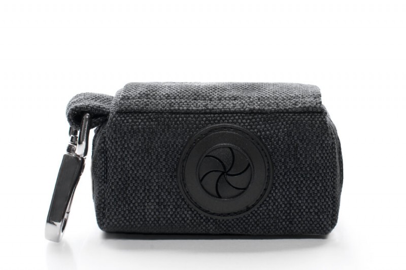 Dog waste bag holder MINI black | Bowl&Bone Republic | PETZWELCOME
