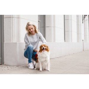 Dog waste bag holder MINI pink | Bowl&Bone Republic | PETZWELCOME