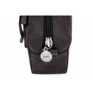 Dog treat bag MIDI black | Bowl&Bone Republic | PETZWELCOME