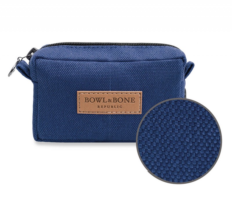 Dog treat bag MIDI navy | Bowl&Bone Republic | PETZWELCOME