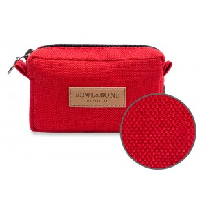 Saszetka na smakołyki dla psa MIDI red | Bowl&Bone Republic | PETZWELCOME