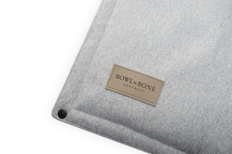 Mata dla psa LOFT gray | BOWL AND BONE REPUBLIC | PETZWELCOME