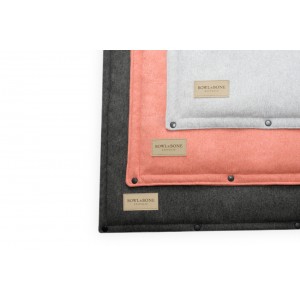 Dog mat LOFT gray | BOWL AND BONE REPUBLIC | PETZWELCOME