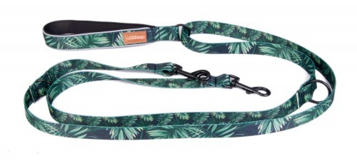 Smycz przepinana dla psa forest | Lauren design | PETZWELCOME