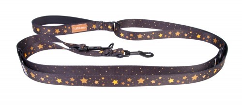 Adjustable leash - Stars | Lauren Design | PETZWELCOME