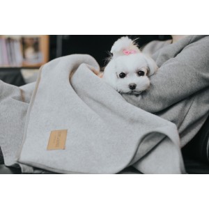 Blanket for dog ZEN graphite | Bowl and Bone Republic | PETZWELCOME